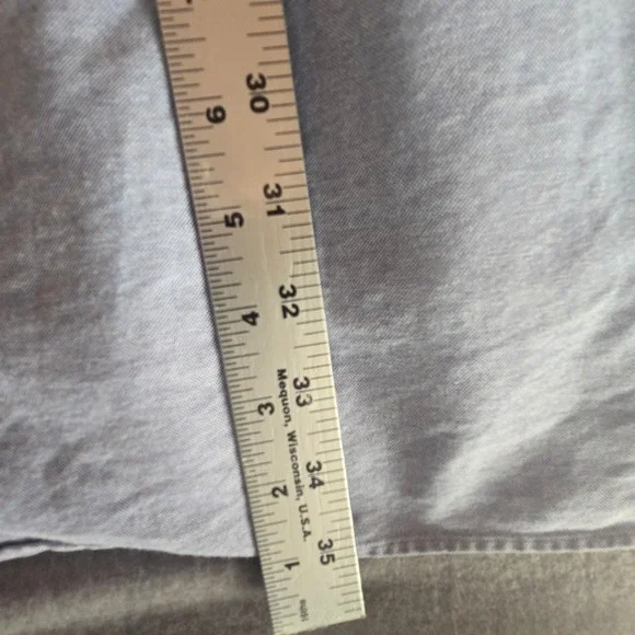 Ralph Lauren Blake Mens Large Blue Oxford Button Down Shirt Cotton Long Sleeve - Picture 16 of 16